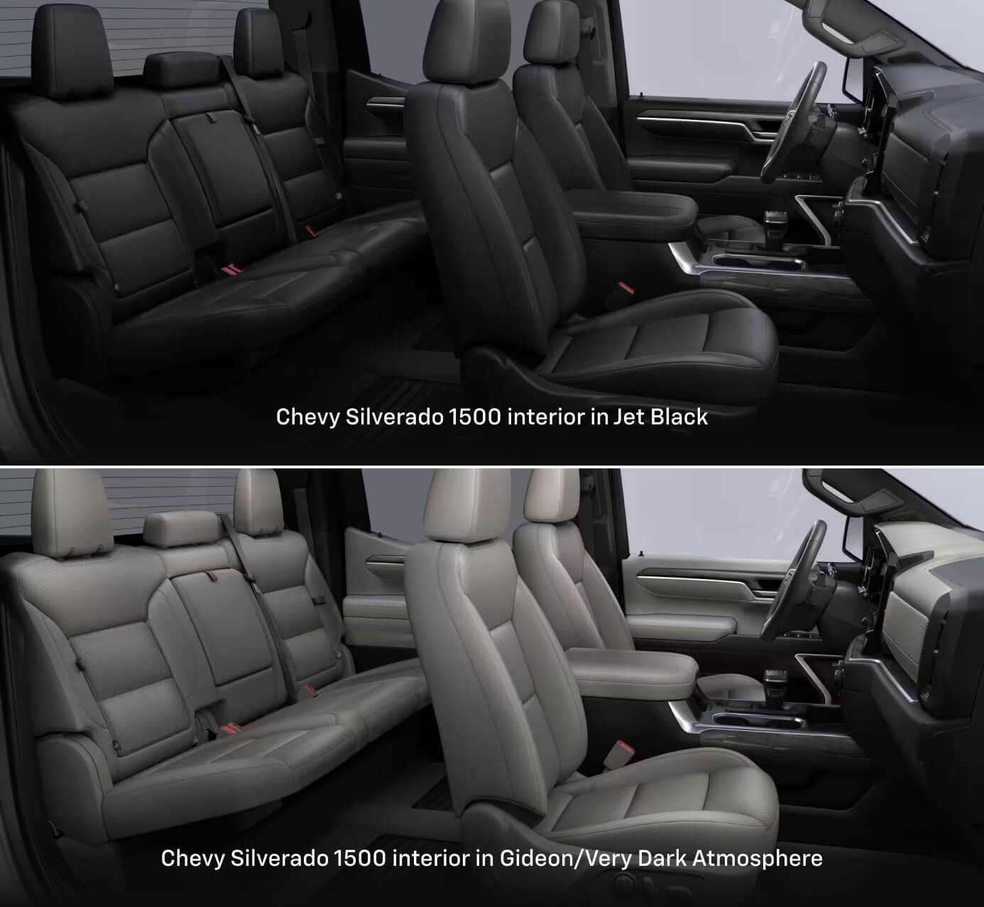 Chevy Silverado 1500 Interior & Exterior Colors