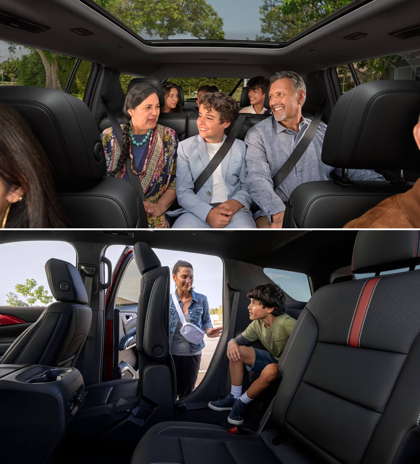 Step Inside the Expansive Three-Row Traverse Interior