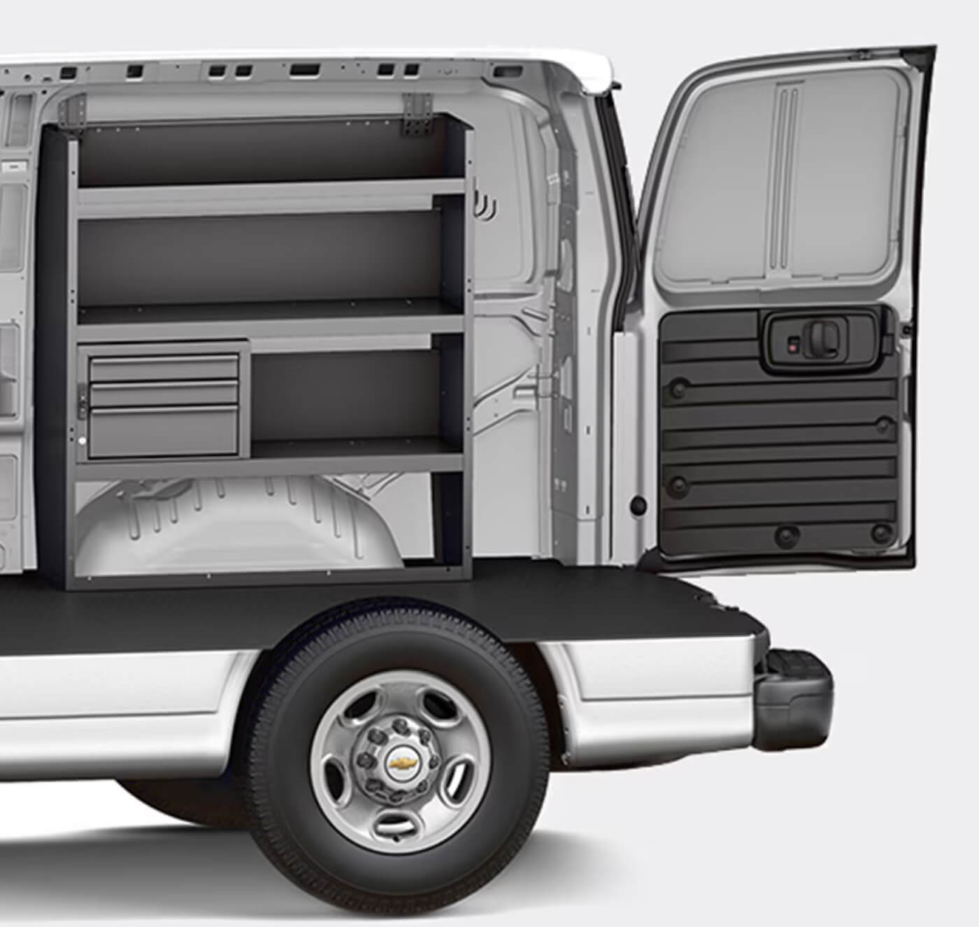 Spacious Chevy Express Interior